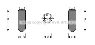 MTD151 AVA QUALITY COOLING Осушитель кондиционера