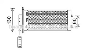 Радиатор отопителя AVA QUALITY COOLING OL6573