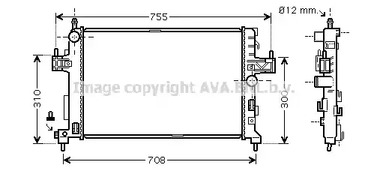 Радиатор ava quality cooling AVA QUALITY COOLING OLA2380