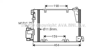 Конденсатор кондиционера AVA QUALITY COOLING OLA5250D