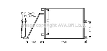 Радиатор кондиционера AVA QUALITY COOLING OLA5265