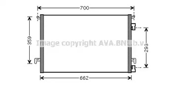 Радиатор кондиционера AVA QUALITY COOLING OLA5334