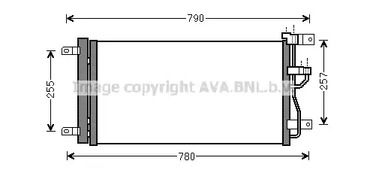 Радиатор кондиционера AVA QUALITY COOLING OLA5612D