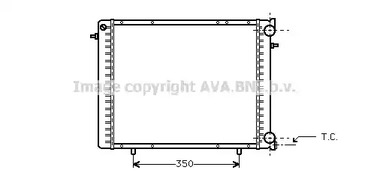 RT2045 AVA QUALITY COOLING Радиатор системы охлаждения