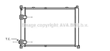 Радиатор системы охлаждения AVA QUALITY COOLING RT2140