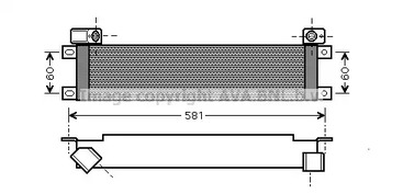 Масляный радиатор AVA QUALITY COOLING RT3289