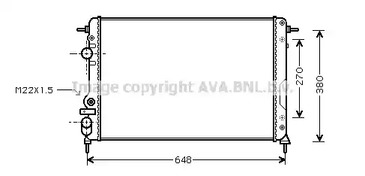 RTA2266 AVA QUALITY COOLING Радиатор AVA QUALITY COOLING