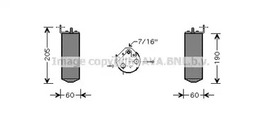 Осушитель кондиционера AVA QUALITY COOLING RTD036