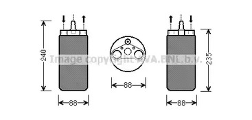 Осушитель кондиционера AVA QUALITY COOLING RTD453