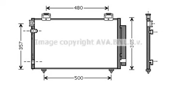 TO5392D AVA QUALITY COOLING Конденсатор, кондиционер