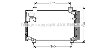 Конденсатор, кондиционер AVA QUALITY COOLING TO5394D