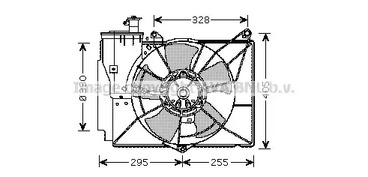 Вентилятор охлаждения AVA QUALITY COOLING TO7539
