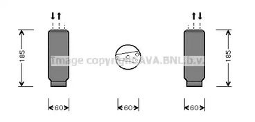 Осушитель кондиционера AVA QUALITY COOLING TOD005