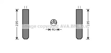 Осушитель кондиционера AVA QUALITY COOLING TOD017