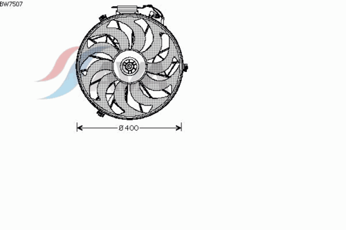 вентилятор охлаждения AVA QUALITY COOLING BW7507