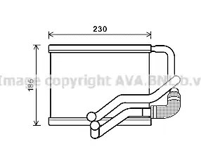 Радиатор печки AVA QUALITY COOLING HY6314