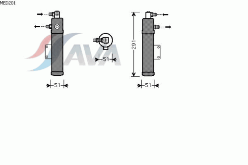 Осушитель кондиционера AVA QUALITY COOLING MED201