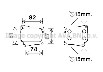 Масляный радиатор AVA QUALITY COOLING MS3559