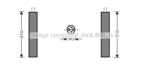 Осушитель конд. AVA QUALITY COOLING VND073