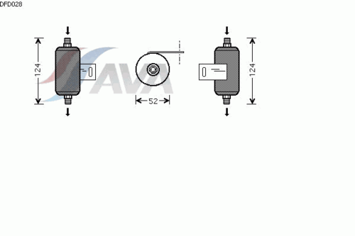 Осушитель кондиционера AVA QUALITY COOLING DFD028