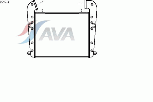 Охладитель воздуха промежуточный AVA QUALITY COOLING SC4011