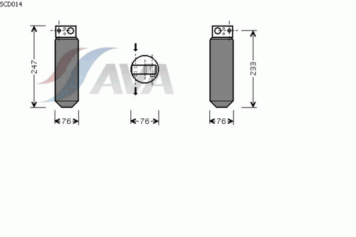 Осушитель кондиционера AVA QUALITY COOLING SCD014