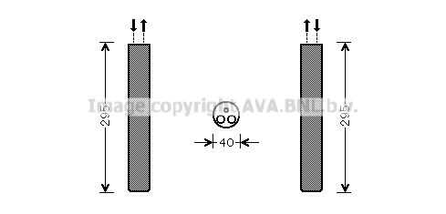 Осушитель кондиционера AVA QUALITY COOLING VND304