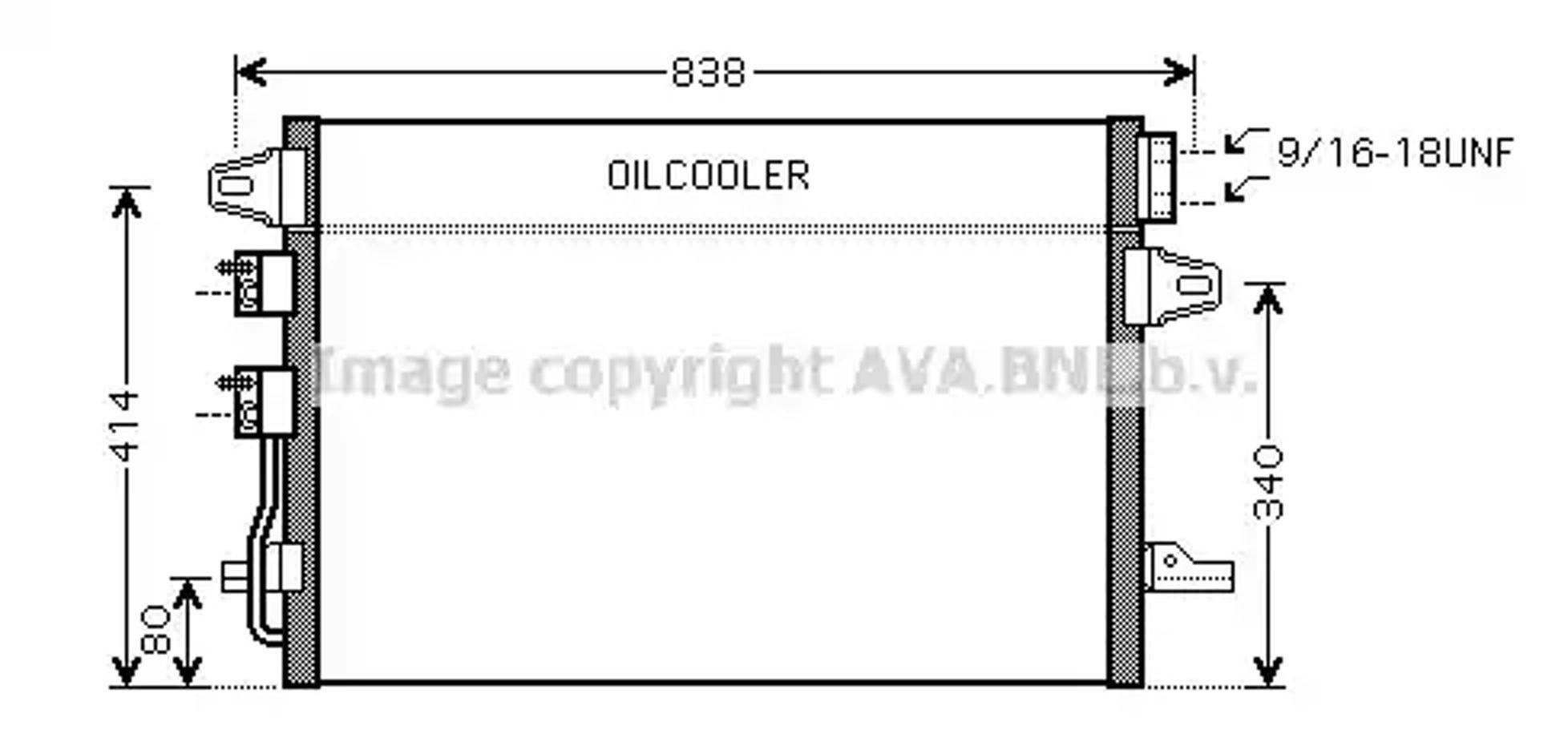 Фото 2 CR5088 AVA QUALITY COOLING Конденсатор, кондиционер