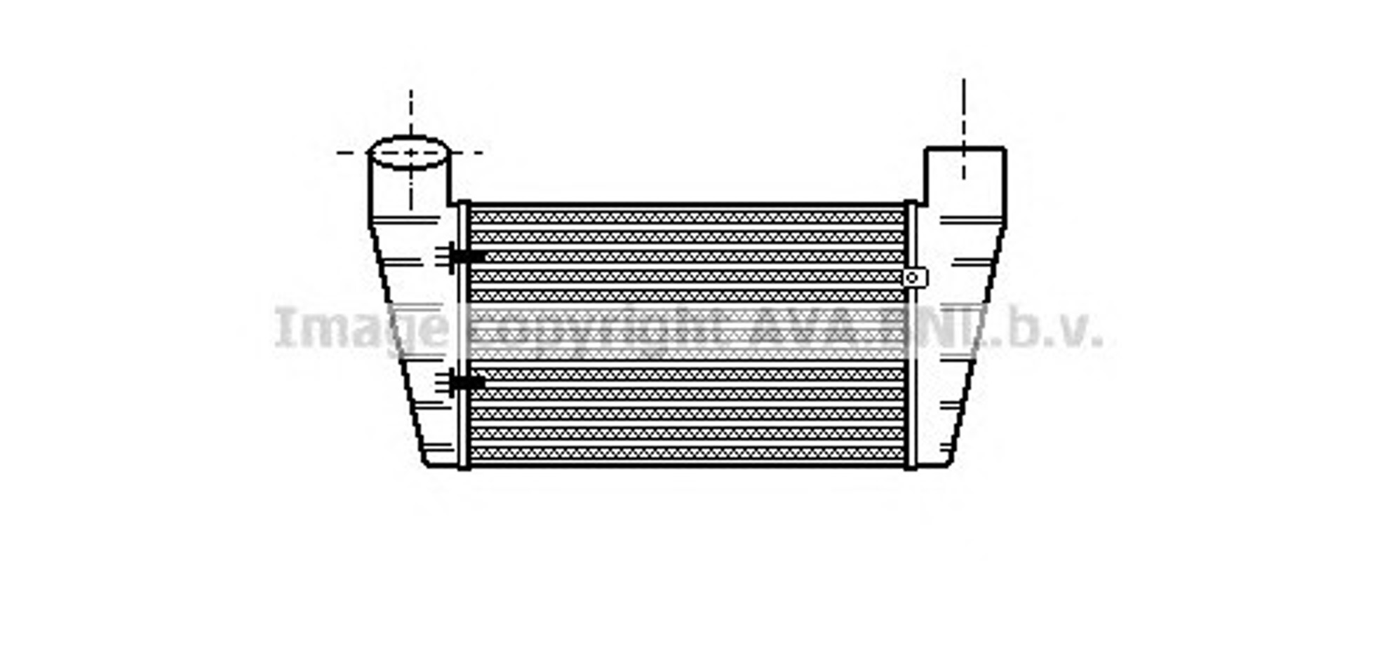 Радиатор интеркулера AVA QUALITY COOLING AI4112