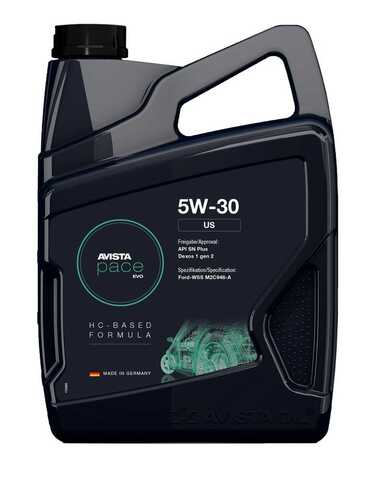 Моторное масло avista pace evo us 5w-30 4 л AVISTA 173438