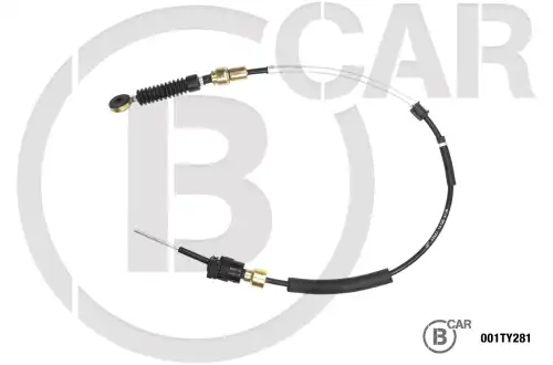 Трос кпп B CAR 001TY281