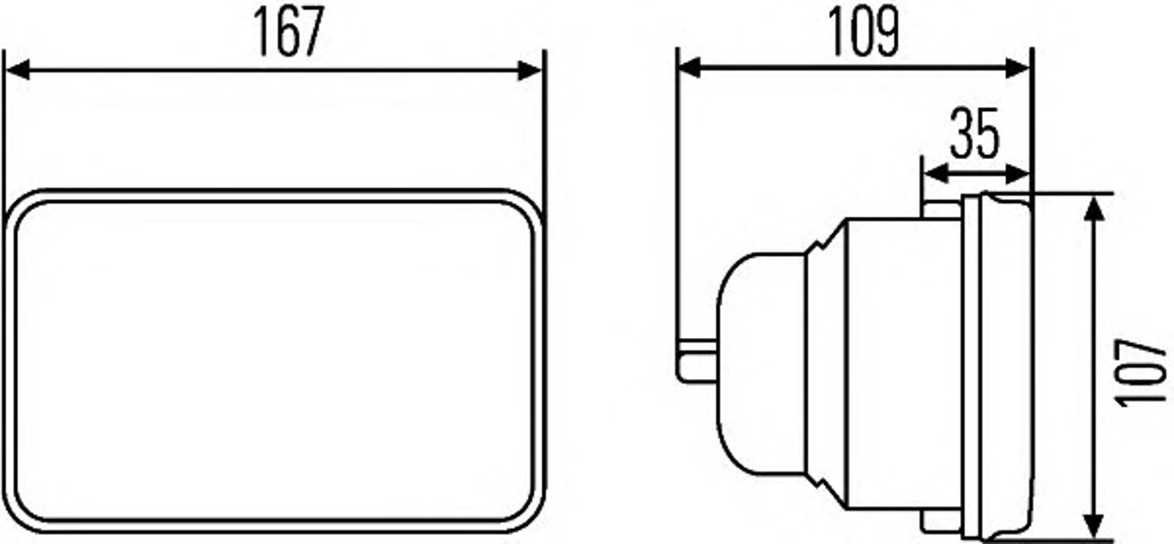 Фара HELLA/BEHR/PAGID 1AB003177-001