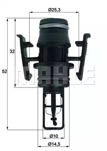 Датчик температуры охлаждающей жидкости HELLA/BEHR/PAGID TSE 3