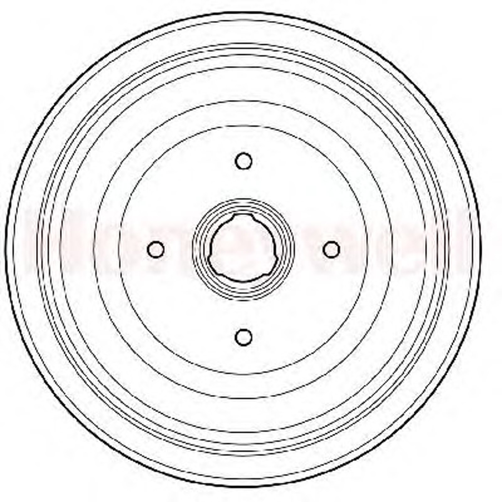 329133B BENDIX Барабан тормозной