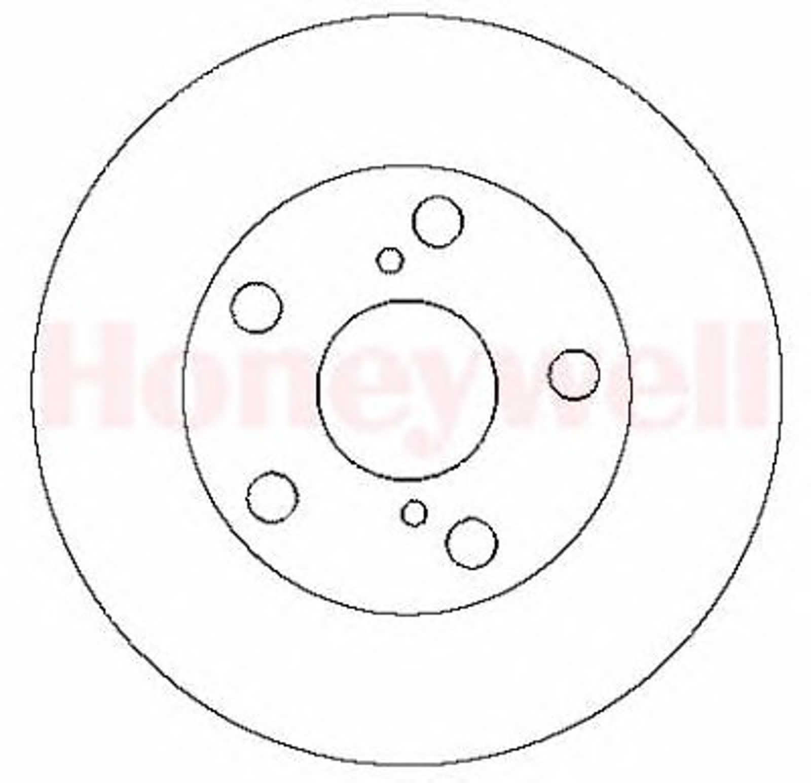 562269B BENDIX Диск тормозной