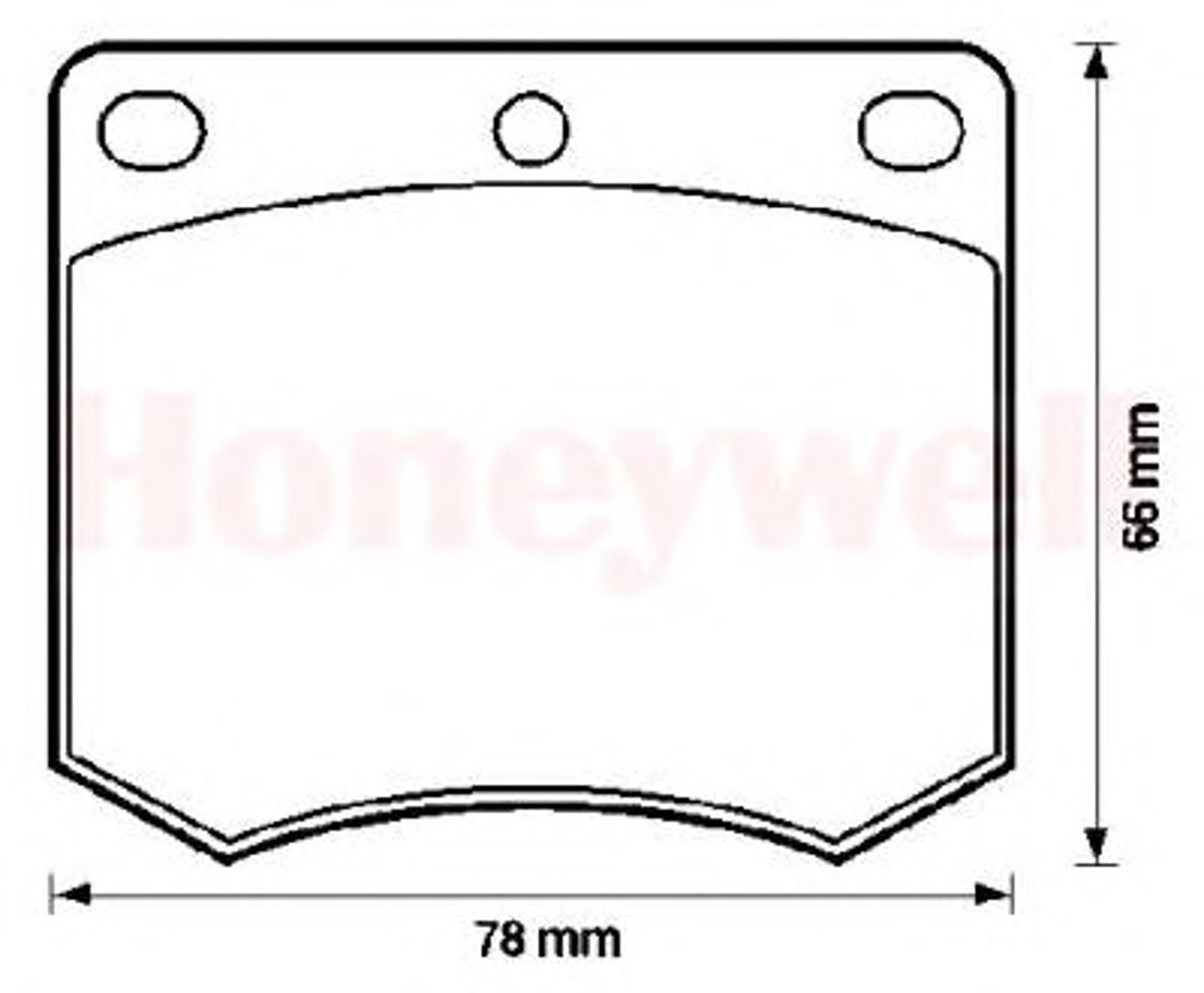 571247B BENDIX Колодки тормозные дисковые