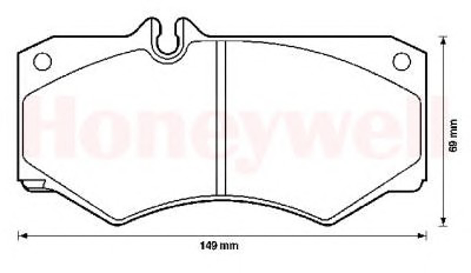 571272B BENDIX Колодки тормозные дисковые