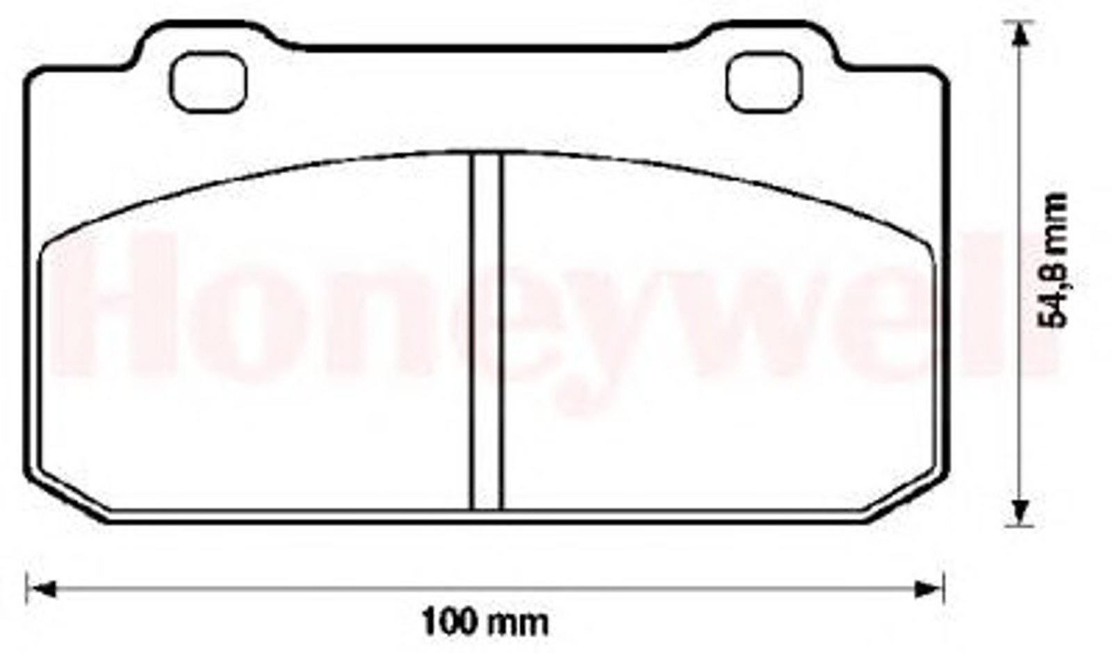 571314B BENDIX Колодки тормозные дисковые