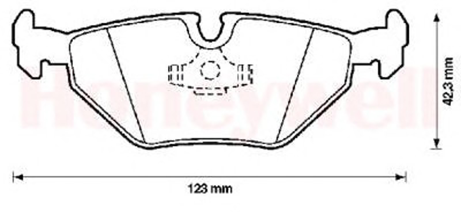 571387B BENDIX Комплект тормозных колодок, дисковый тормоз