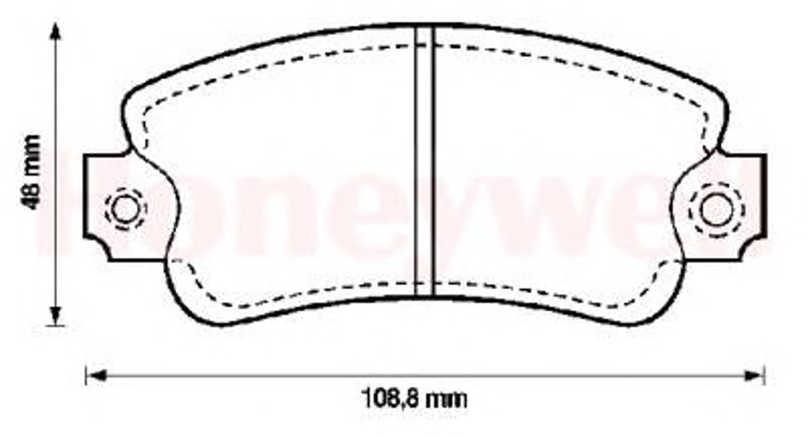 571464B BENDIX Комплект тормозных колодок, дисковый тормоз