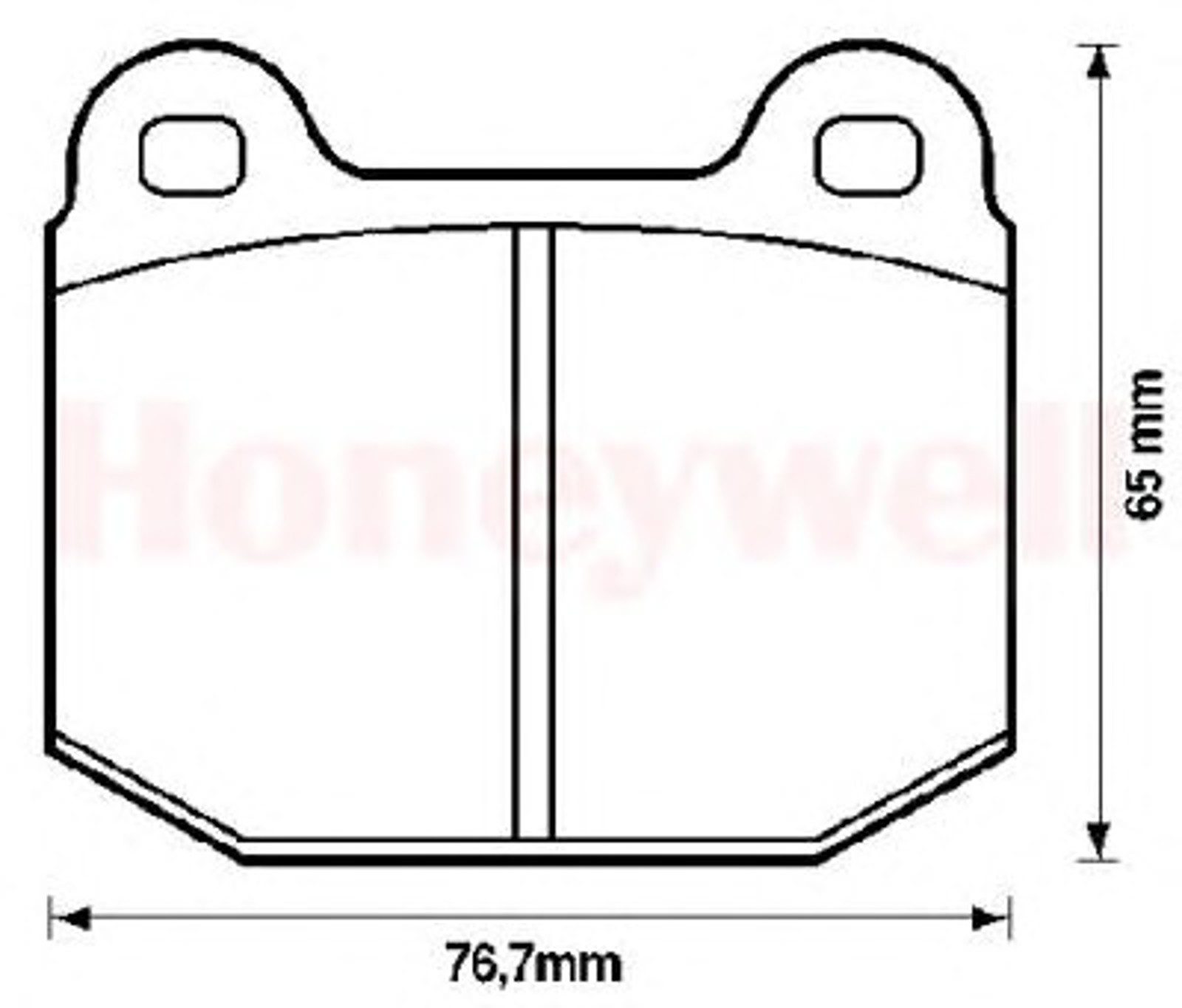 571543B BENDIX Комплект тормозных колодок, дисковый тормоз