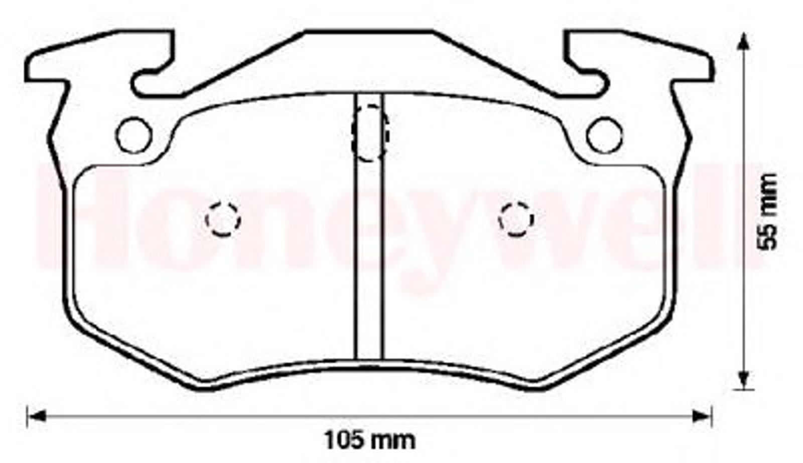 571747X BENDIX Колодки тормозные дисковые