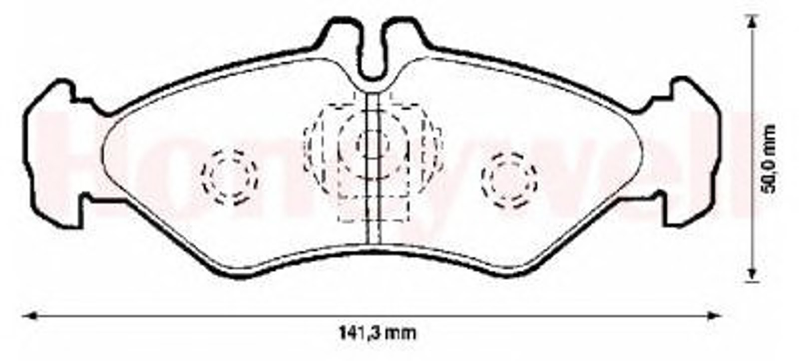 571846B BENDIX Комплект тормозных колодок, дисковый тормоз