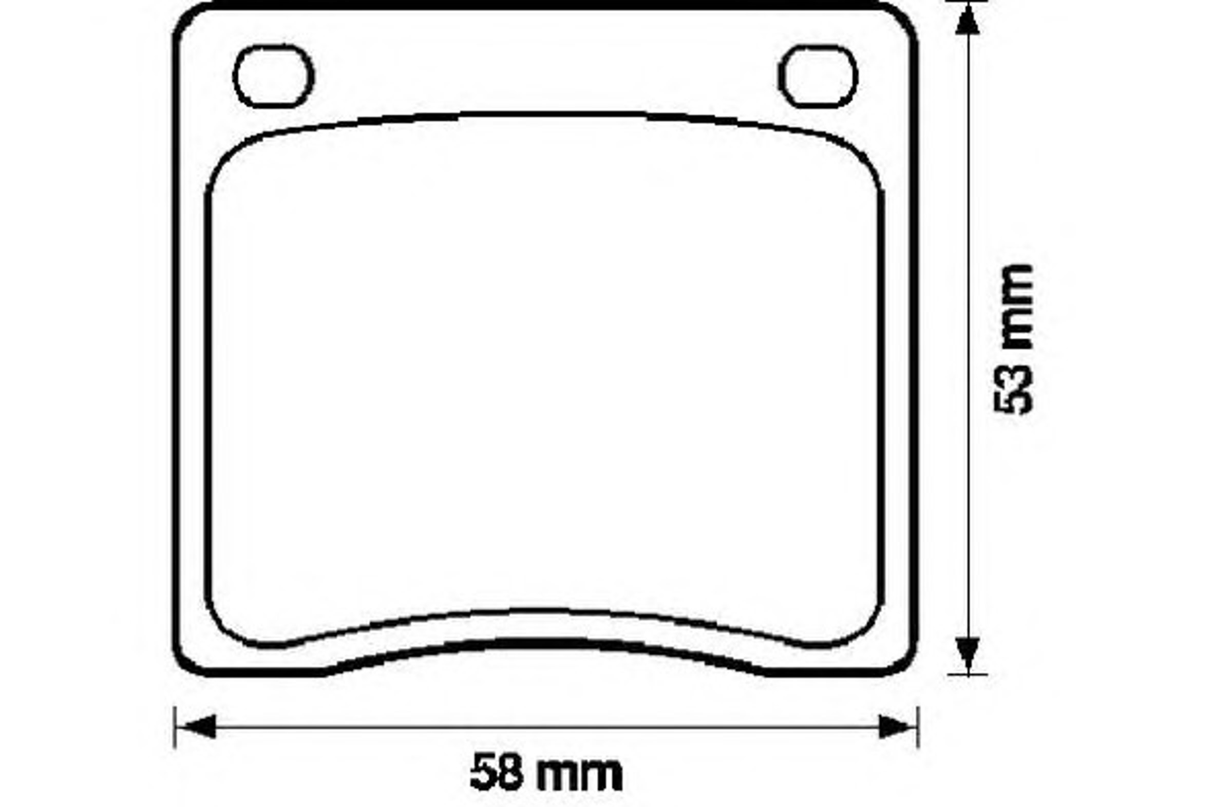 572101B BENDIX Колодки тормозные дисковые