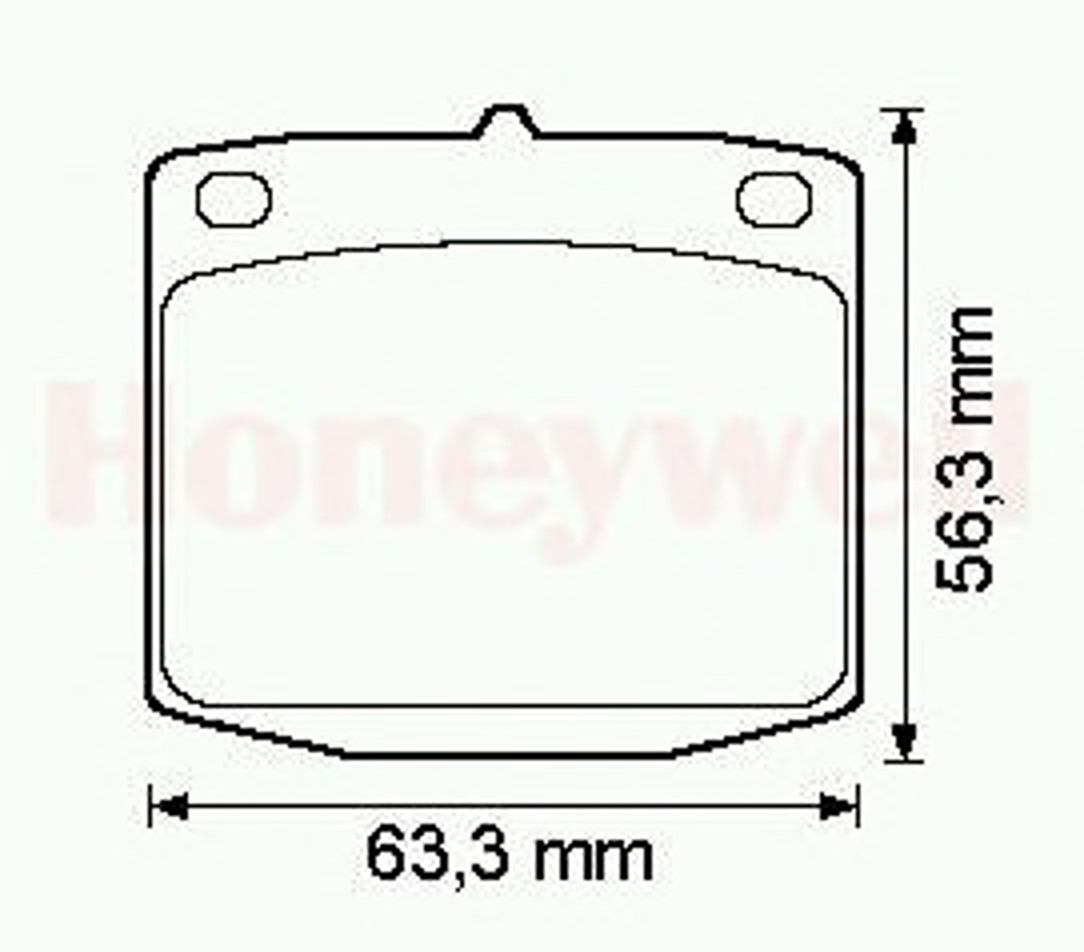 572108B BENDIX Колодки тормозные дисковые