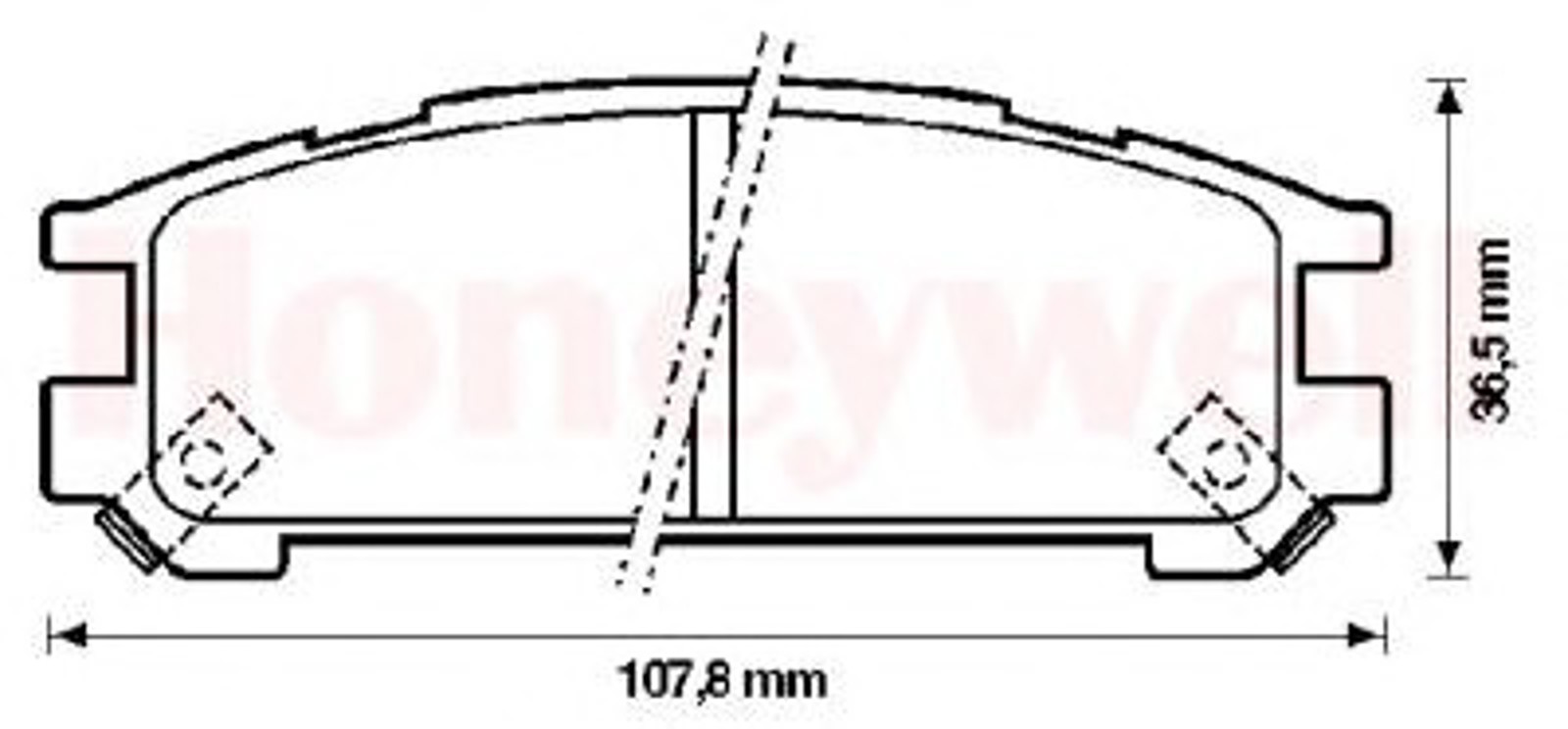 572197B BENDIX Комплект тормозных колодок, дисковый тормоз