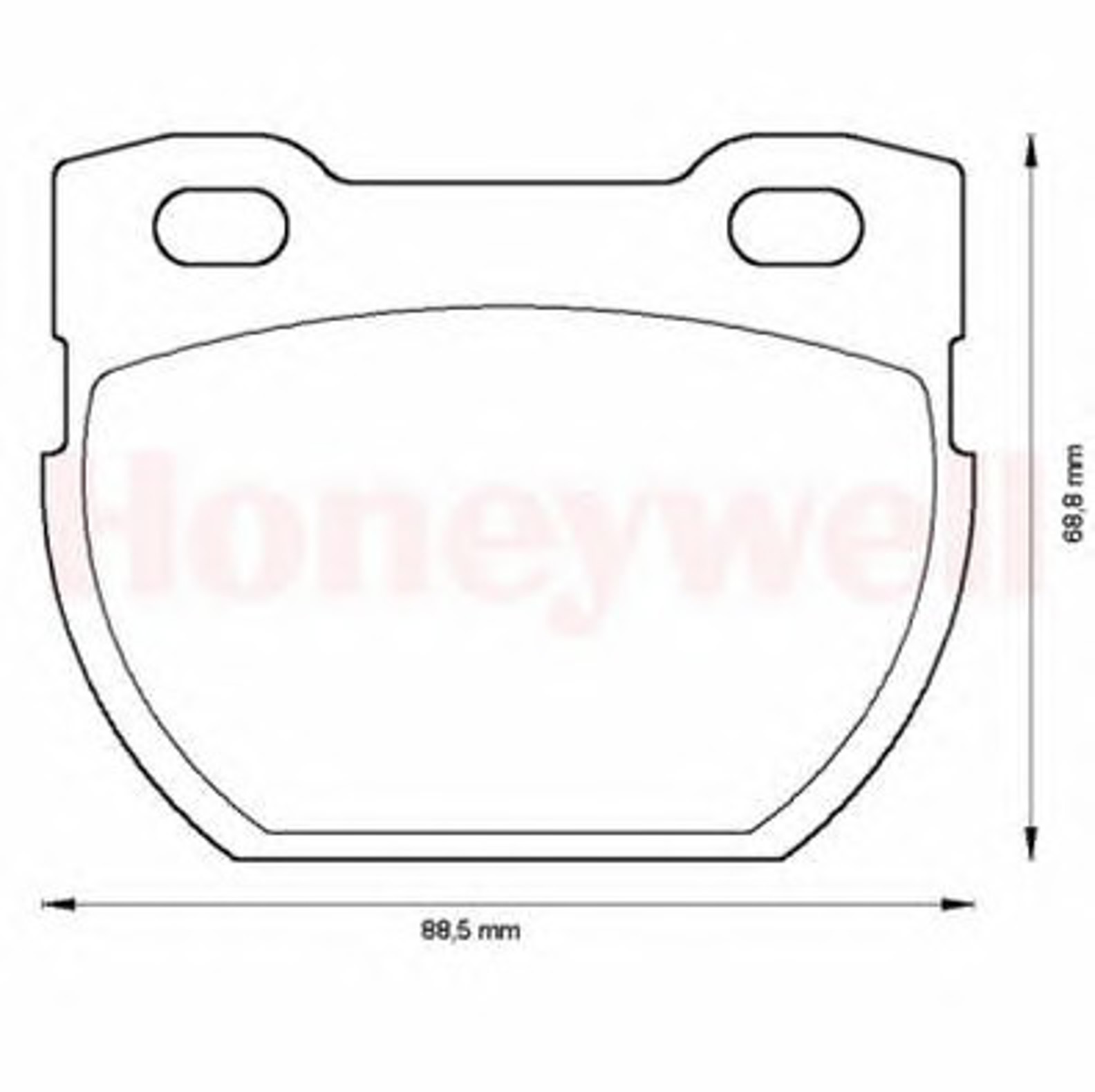 572494B BENDIX Колодки тормозные дисковые