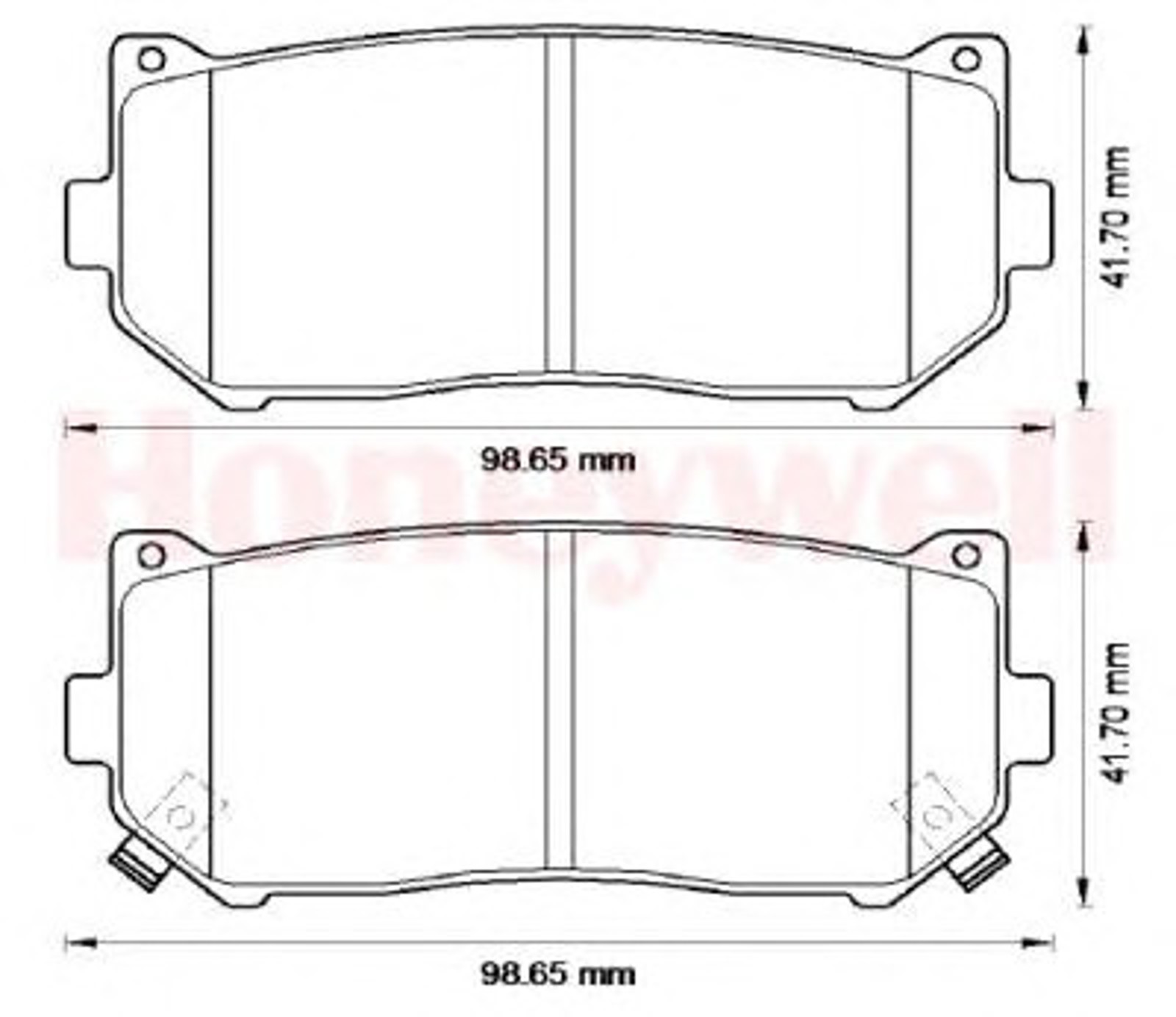 572556B BENDIX Колодки тормозные дисковые