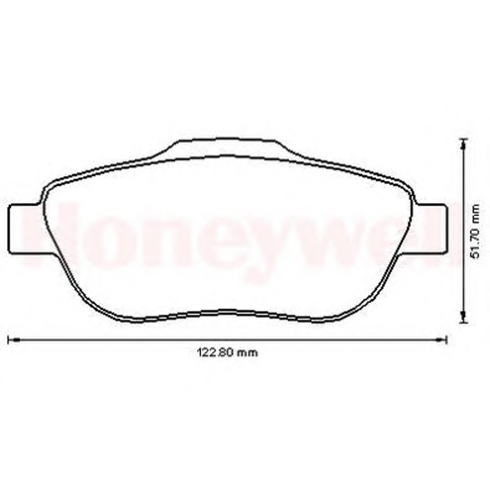 573168B BENDIX Колодки тормозные дисковые