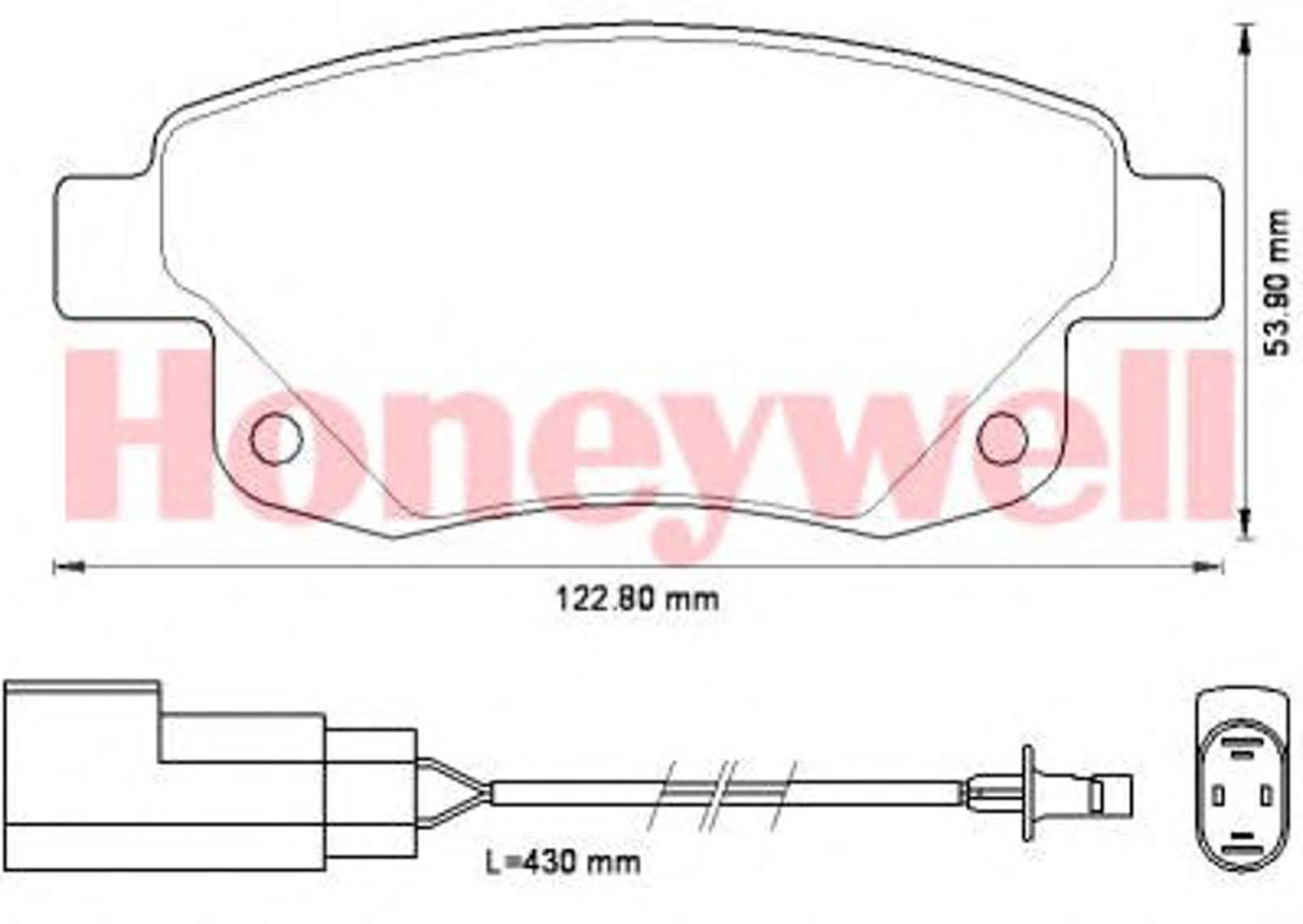 573277B BENDIX Комплект тормозных колодок, дисковый тормоз